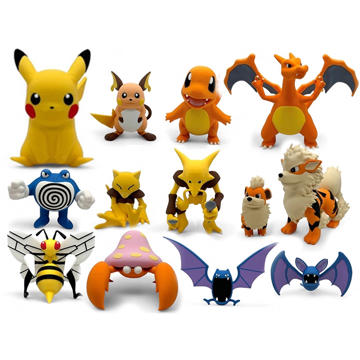 Boneco Pokémon Figure Pikachu Charizard tamanho Grande