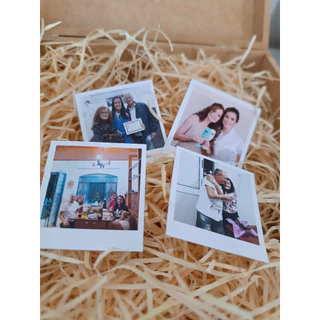 Foto Polaroid com a foto que quiser Tamanho 6,5 x 6,5cm alta resolução