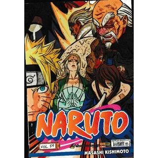 Mangá Naruto (12 edições) entre 59 a 72