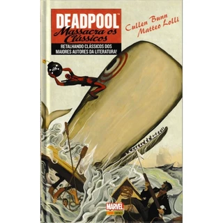 HQ Deadpool Massacra os Clássicos (capa dura)