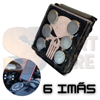 Suporte de Celular 6 Imãs Para Moto Extra Forte em Oferta na Shopee