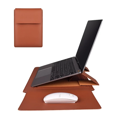 Detalhe do mouse pad na capa de notebook
