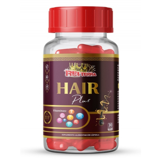 Hair Plus Rei Terra Nutrição Completa para seus fios. | Shopee Brasil