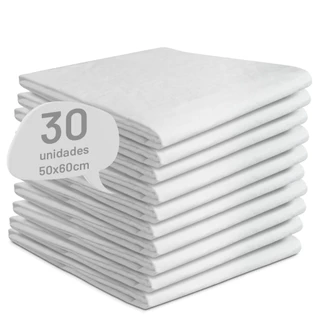 Tapete Higiênico 30 Unidades 60x60cm Com Otima Absorção
