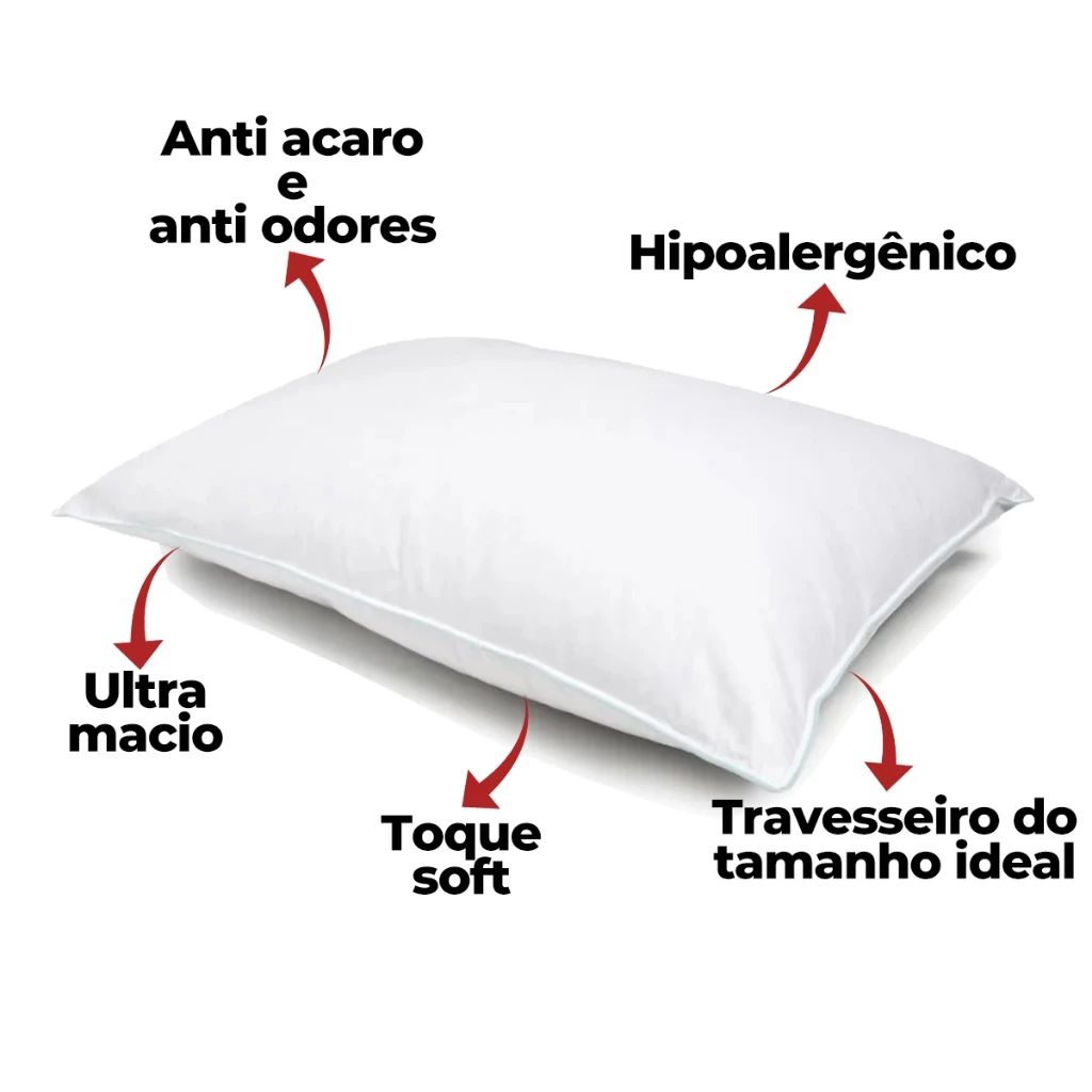 travesseiro pluma