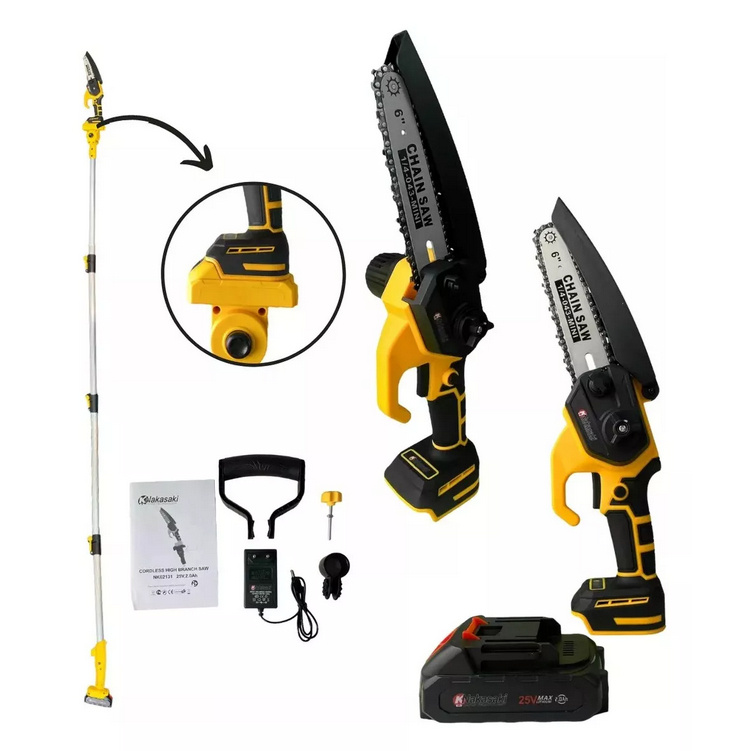 Moto Serra A Bateria Mini Serra Eletrica 25v Cabo Extensor 3 Metros ...