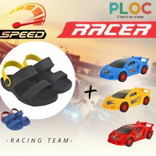 Kit Ploc Racer: Papete Passeio Escola Papete Ploc + Carrinho RACER em Oferta na Shopee