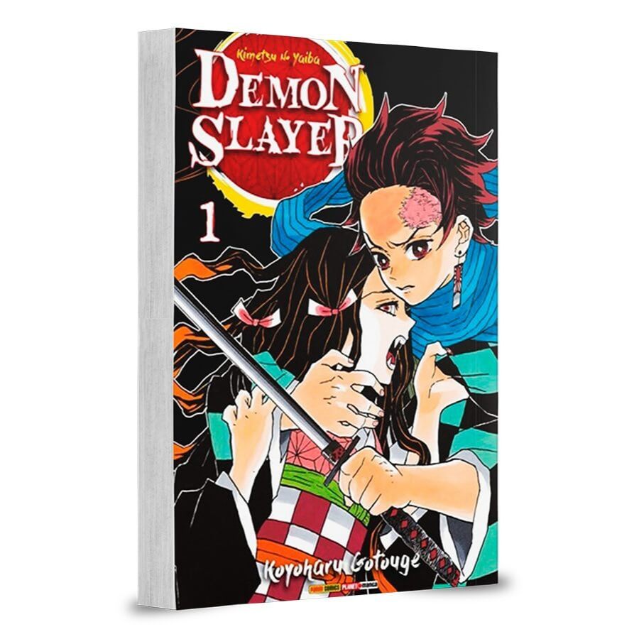 Mangá Kimetsu No Yaiba: Demon Slayer - Vol. 01 (Panini, Lacrado ...