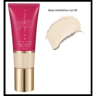 NIINA SECRETS BASE LIQUIDA HIDRA GLOW DE ALTA COBERTURA COR 00 - 30ML