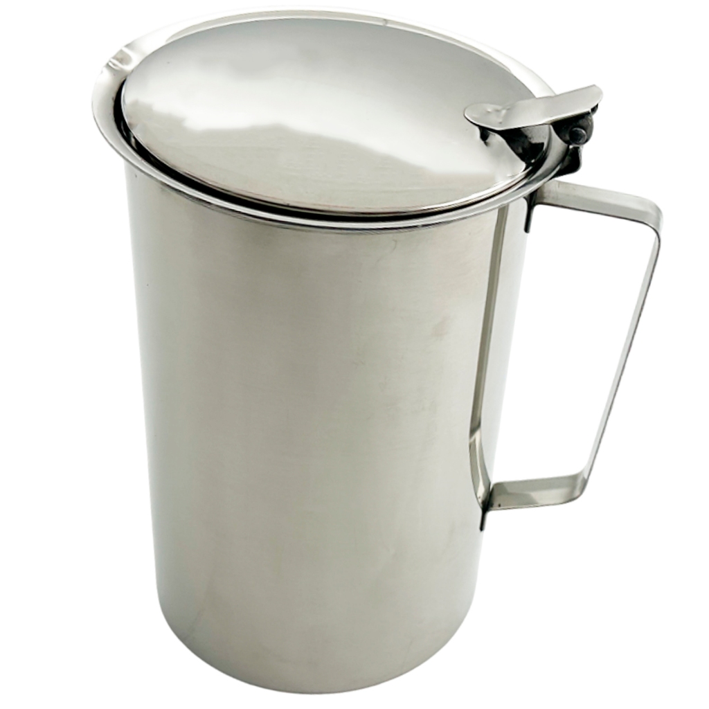 Jarra Inox com Tampa 2 Litros - Em Casa Tem | Shopee Brasil