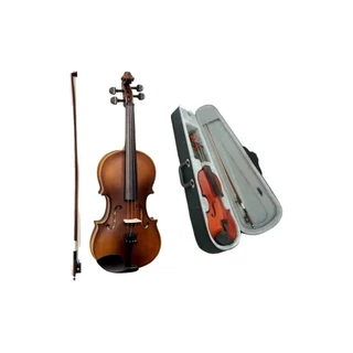 Violino Vogga Von144n Profissional Completo 4/4 Tampo Spruce Cor Natural com Case