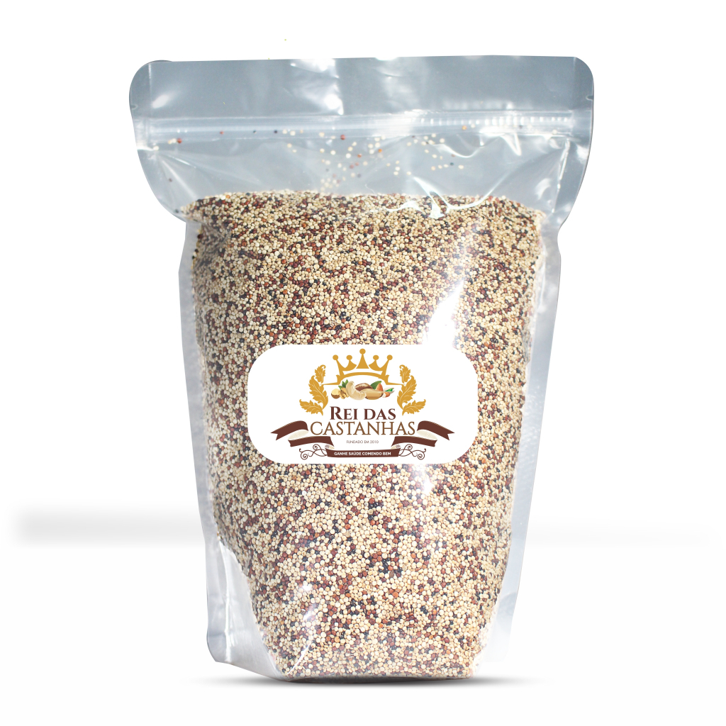 Quinoa em Grãos Mista Premium - 1KG - Rei das Castanhas