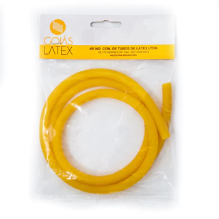 Garrote Tubo de Látex Amarelo Número 200 Com 1 Metro Goiás