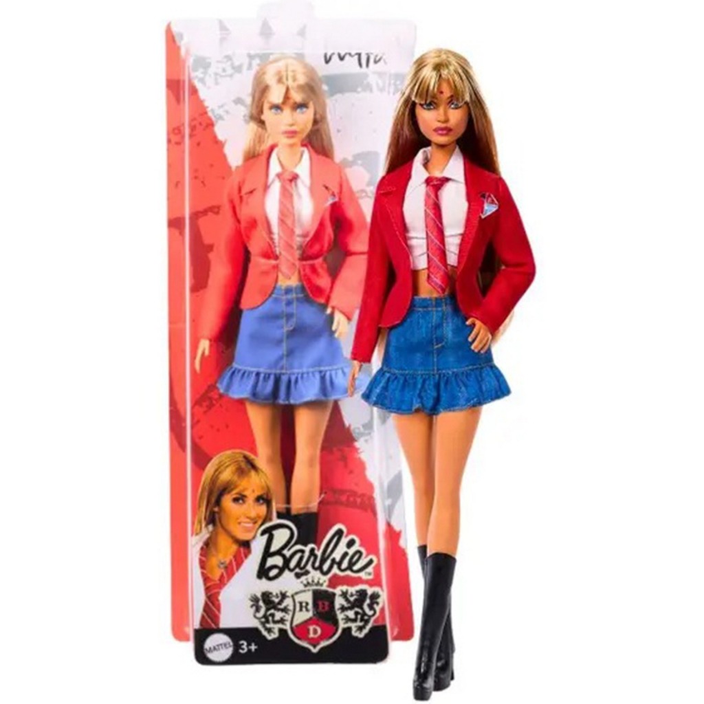 Barbie Boneca De Coleção Rebelde Rbd Mía Colucci - Mattel | Shopee Brasil