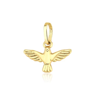 Pingente de Ouro 18k Espírito Santo 6mm em Oferta na Shopee