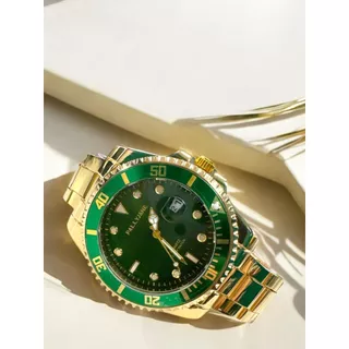 Relógio Masculino a Prova d'agua Pallyjane Moda Homem elegante pra Presente M50