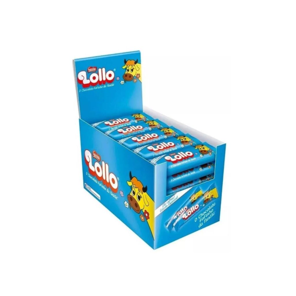 Chocolate Lollo 28g Display C/30 Nestlé | Shopee Brasil