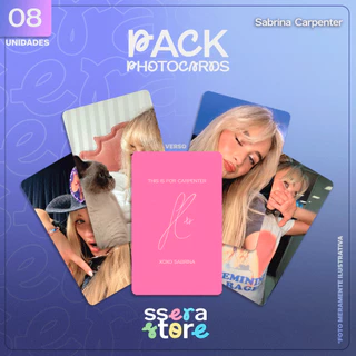 Sabrina Carpenter Espresso Photocards Fanmade
