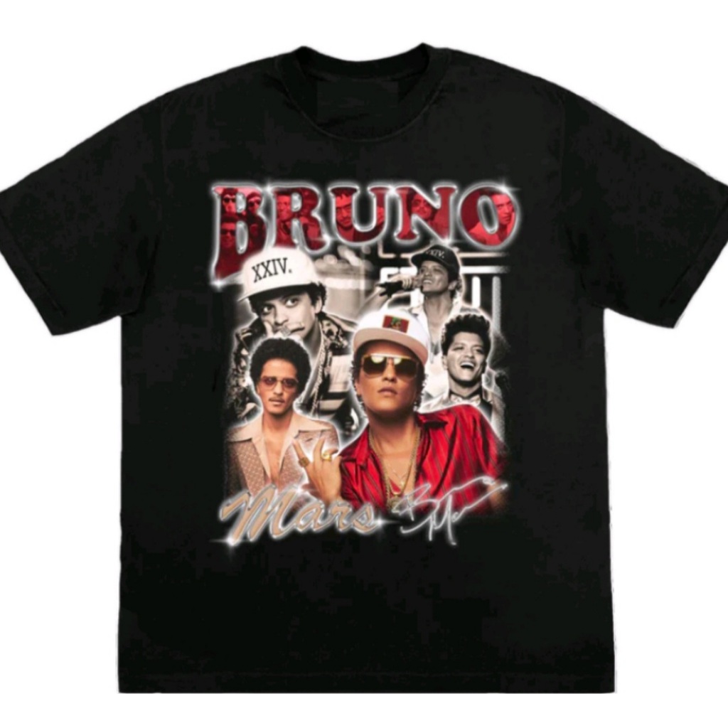 Camiseta Unissex Bruno Mars Cantor Pop