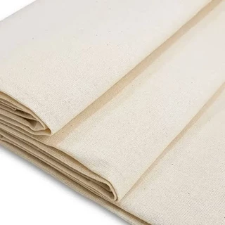 2,50m Tecido Algodão Crú - Ideal para Ecobags Bordados Artesanato