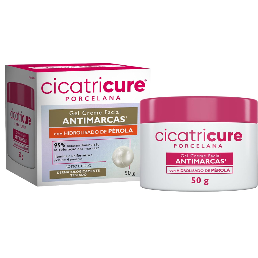 Cicatricure - Porcelana Gel Creme Facial 50g
