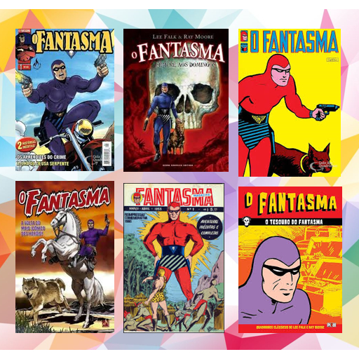 Coleção HQ Fantasma - Especial / Anual / Mensal / Antigo / Novo
