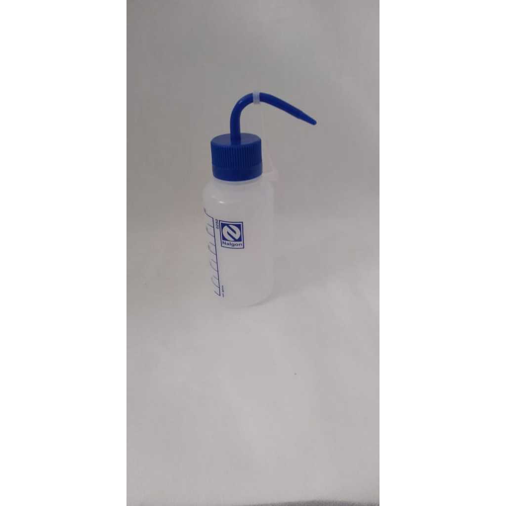 Pisseta Bico Curvo Com Graduação Polietileno 250 Ml Nalgon