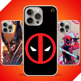 Capa Capinha Case para Todos os Aparelhos, Samsung, iPhone, Motorola, Xiaomi, Poco - Deadpool e Wolverine