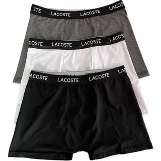 KIT COM 03 CUECAS BOXER BOX EM POLIAMIDA