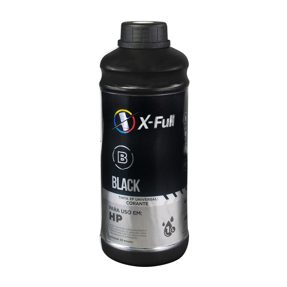 Kit 1 Tinta preto L6191 L3150 L1300 L120 L365 L395 L4160 L4150 L555 ULTRA XFULL