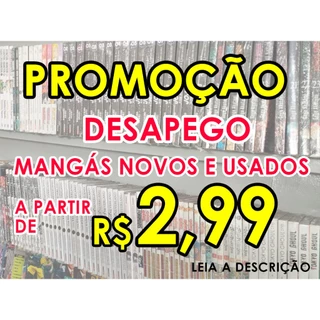 PROMOÇÃO MANGÁS A PARTIR DE R$ 2,99