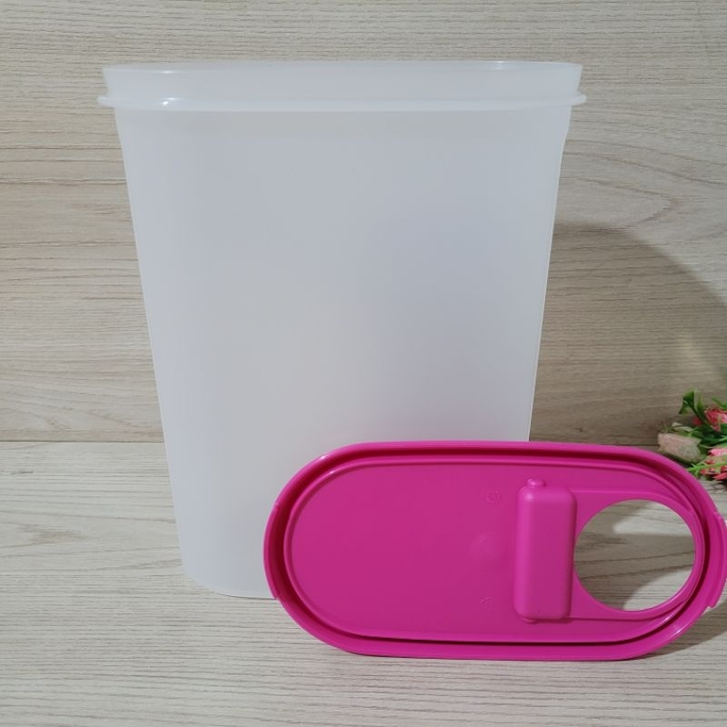 新品 Tupperware システムドロワーＭ#2.3 2個セット Tupperware Modular Oval Dispenser Armazenamento Com Bico Dosador