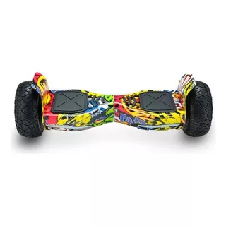 Hoverboard Skate Elétrico Original 8.5 Offroad Led Bluetooth Hiphop