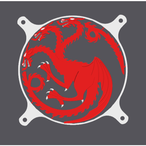 Grade Fan / Fan Grid Targaryen - 120mm