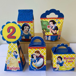 Personalizados Branca de Neve - Caixinhas, Lembrancinhas, Festa