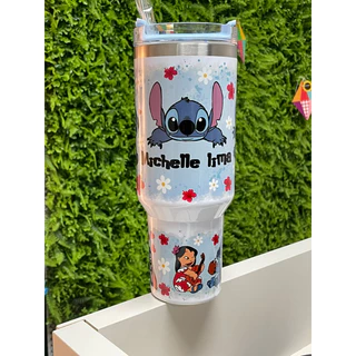 Garrafa Copo Térmico Stanley Personalizado Lilo e Stitch 🤩✨