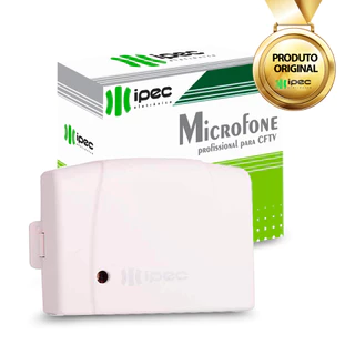 Microfone Profissional Universal Cftv Segurança Ipec