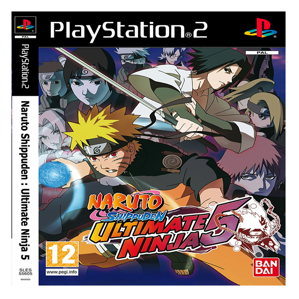 Jeu Naruto Shippuden Ultimate Ninja 5 - PlayStation 2 - Complet (Bon état)