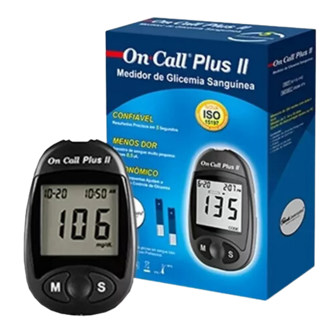 Aparelho Medidor De Glicemia On Call Plus II - Medlevensohn