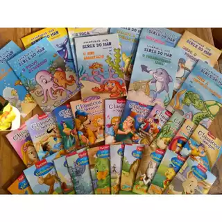Kit Econômico 30 LIVROS de HISTÓRIAS-10 Seres do Mar+10 Mini Clássicos de Sempre+10 Mini Animais de Estimação-Todolivro