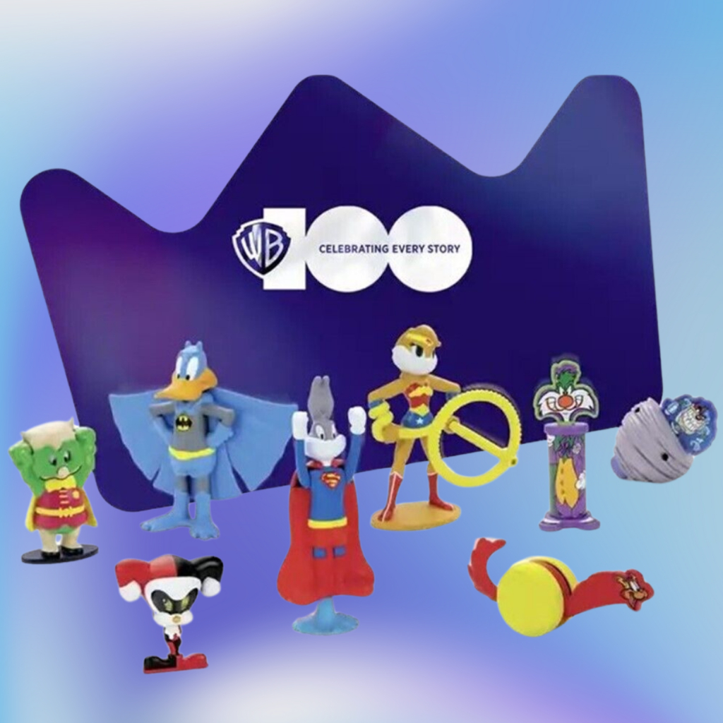Bonecos Looney Tunes Warner Bros 100 Anos - Burger King