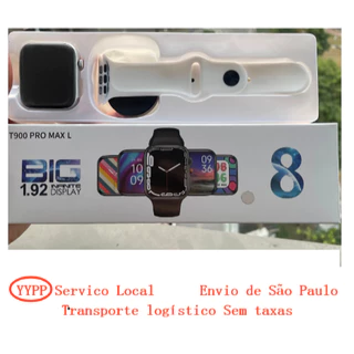 T900 PRO MAX L Monitor de Freqüência Cardíaca de 1,92 Série 8 Smartwatch Polegada Sono Multi Bluetooth