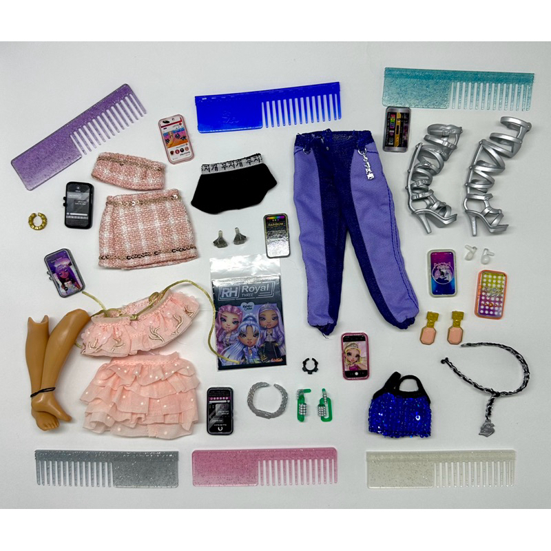 Acessórios Boneca Rainbow High - Escolha já o seu!