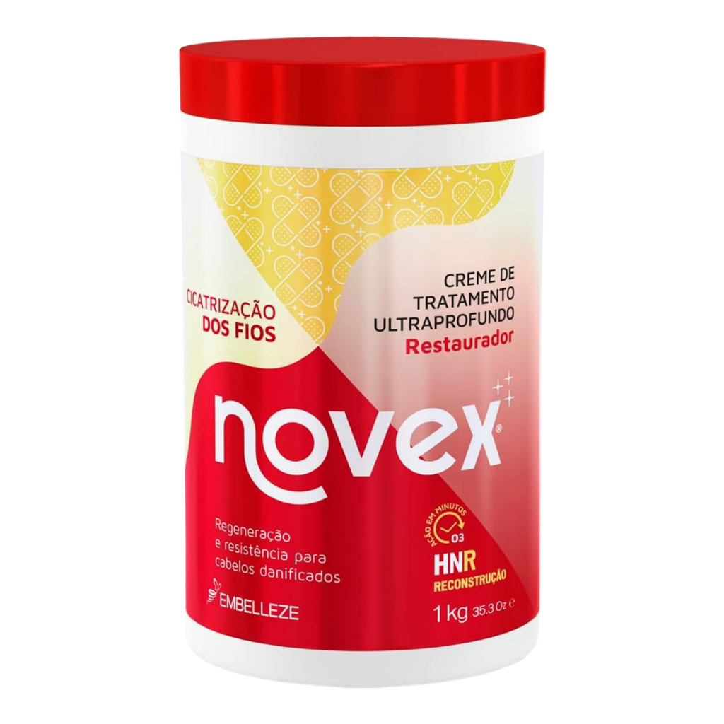 Creme Cicatrização dos Fios Novex 1kg Reconstrução | Shopee Brasil