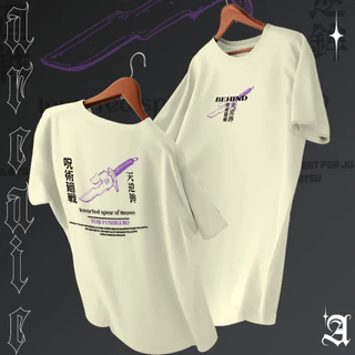Camiseta Basica Algodao Toji fushiguro Behind Inverted Spear Of Heaven Anime Unissex
