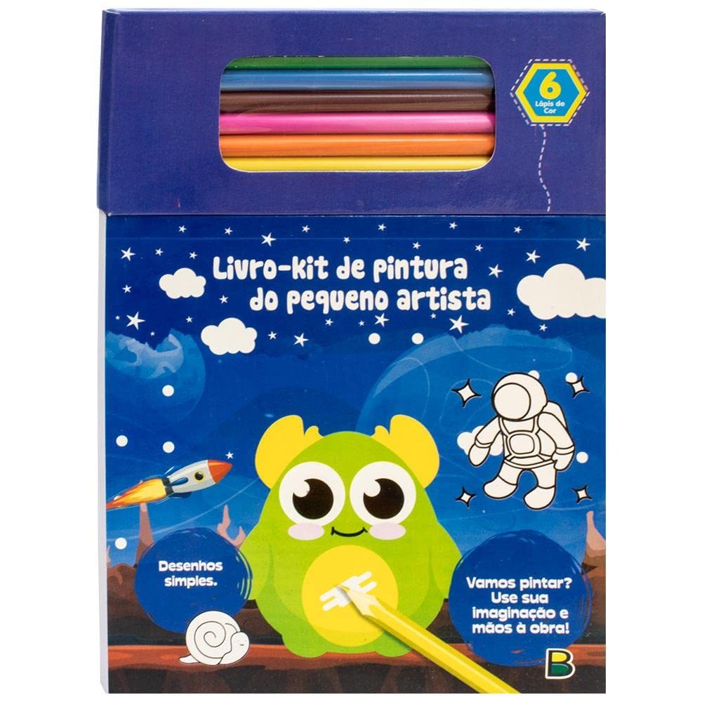 Coleção Livros de Colorir: Pintura do Pequeno Artista | Shopee Brasil