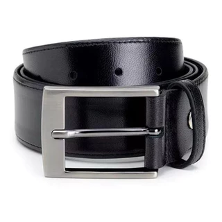 Cinto Couro Legitimo Social Masculino Preto Original Alta qualidade Promoção