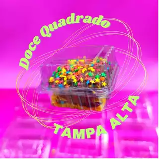 50un Embalagem Pote Quadrado Tampa Alta Articulada 500ml Galvanotek G658