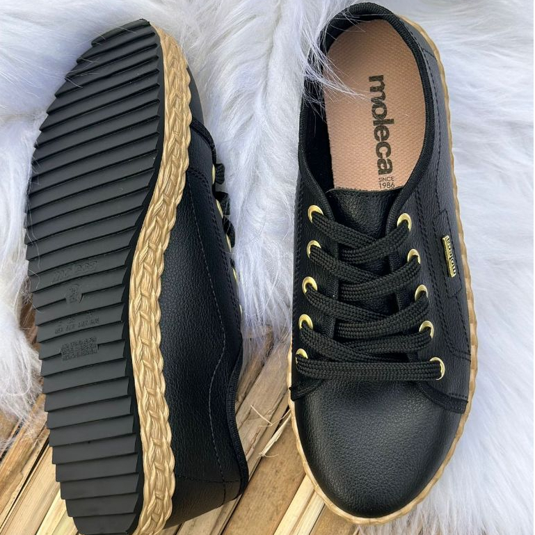 Tênis Feminino Corda Napa Solado Tratorado Original Shopee Brasil