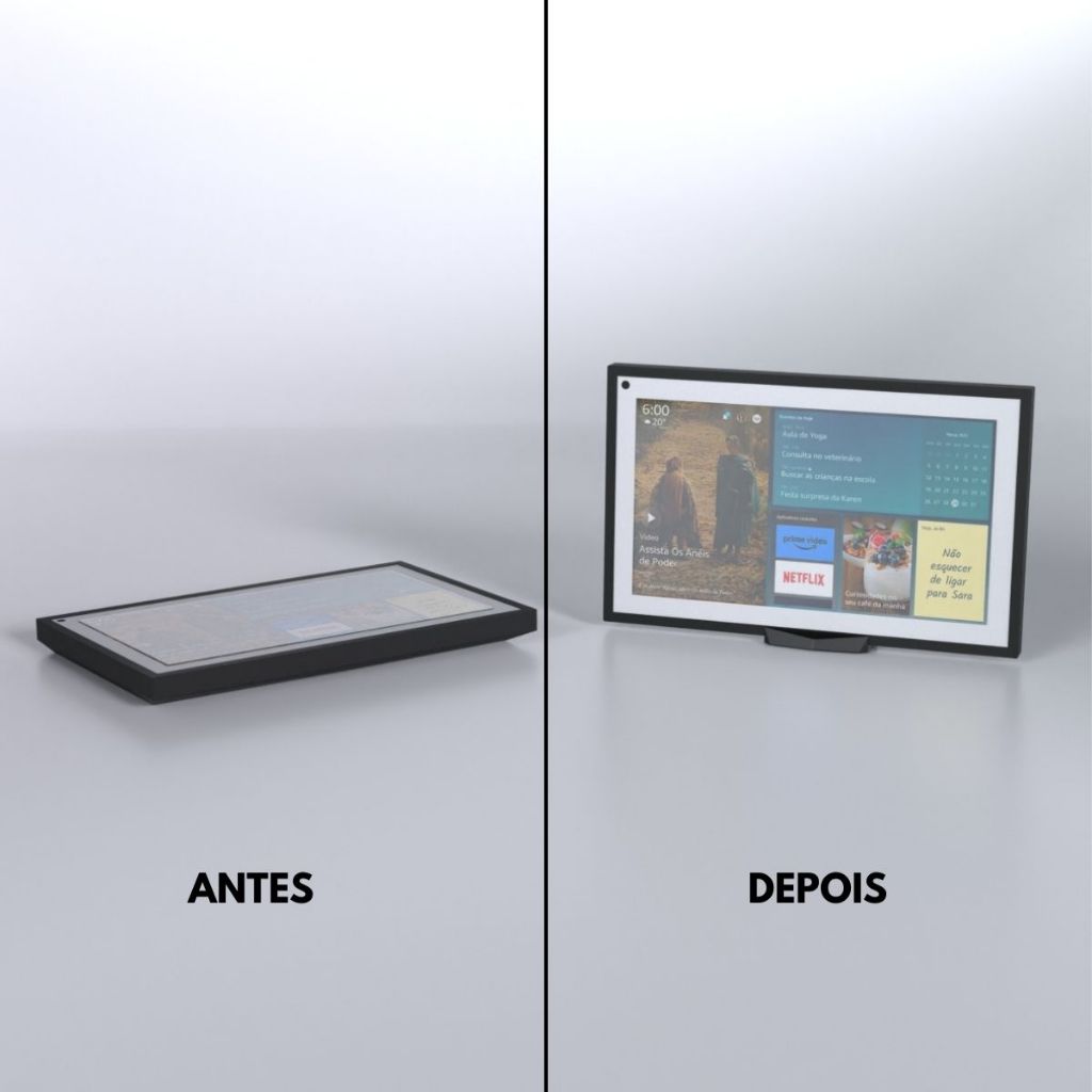 Suporte Base Stand Angulado de Mesa Compatível com Amazon Suporte Base Stand Angulado de Mesa Compatível com Amazon